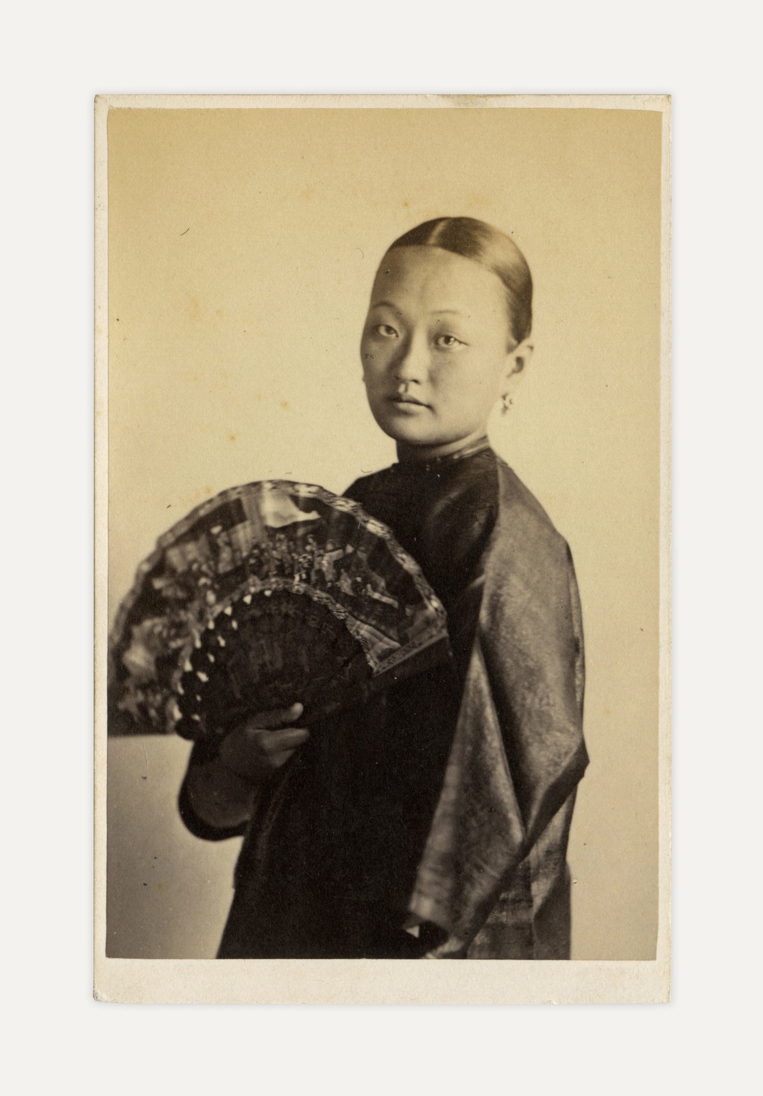 Group of Five Albumen CDV Photos Chinese Subjects by John Thomson 1860s China