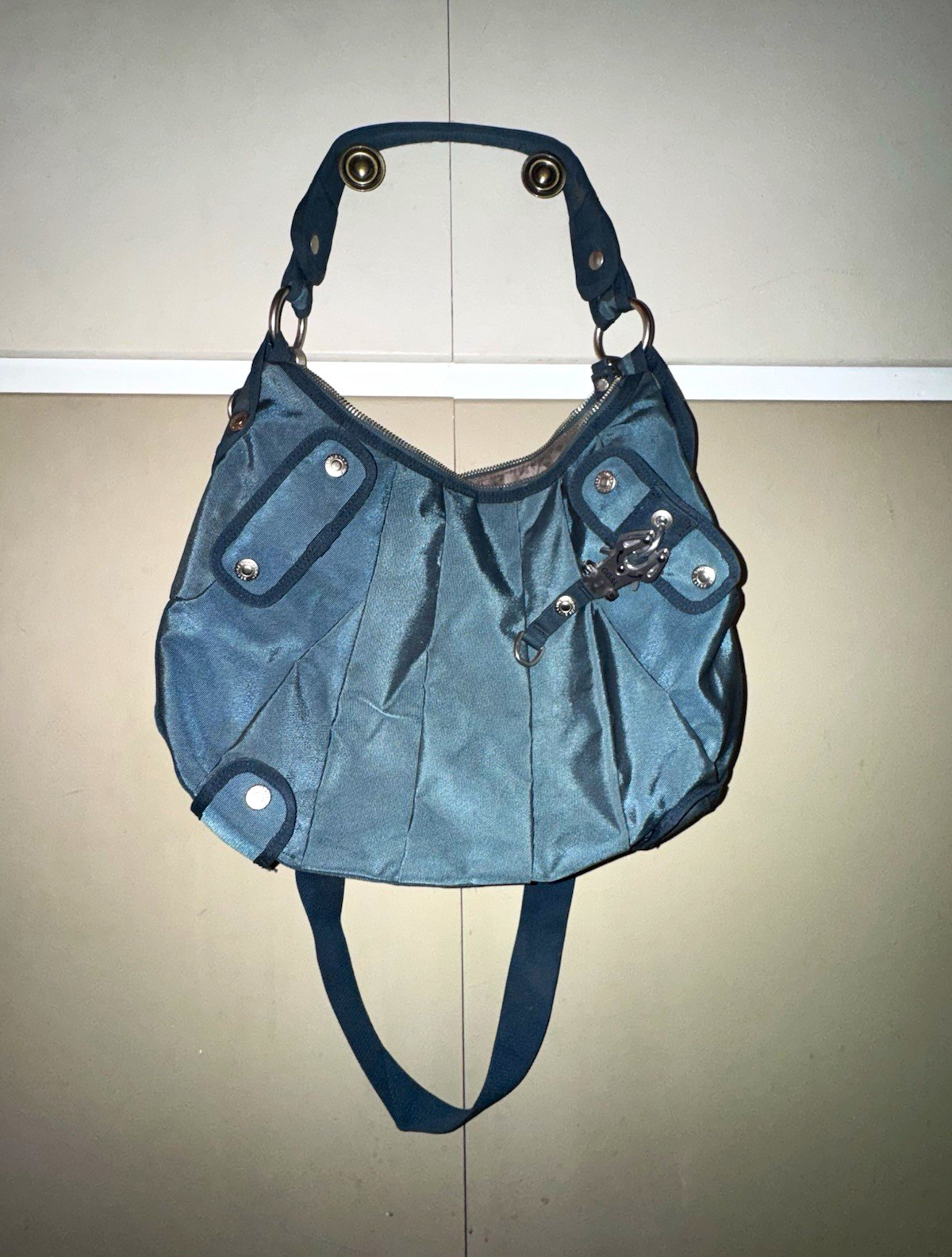 George Gina & Lucy Shoulder Bag, Zip Closure, Adjustable Detachable Strap