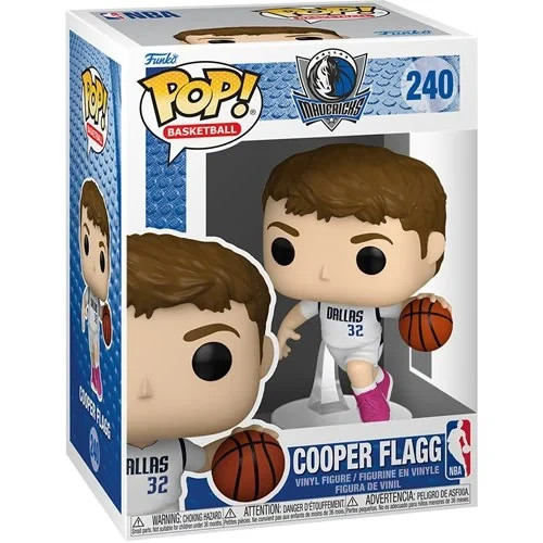 NBA Mavericks Cooper Flagg Funko Pop Vinyl Figure #240 PREORDER NBA Mavericks Cooper Flagg Funko Pop Vinyl Figure #240 PREORDER