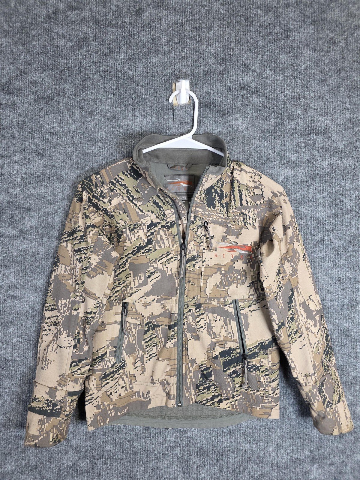 Sitka Gear Jacket Youth Small Camo Half Zip Softshell Hunting Optifade 50049