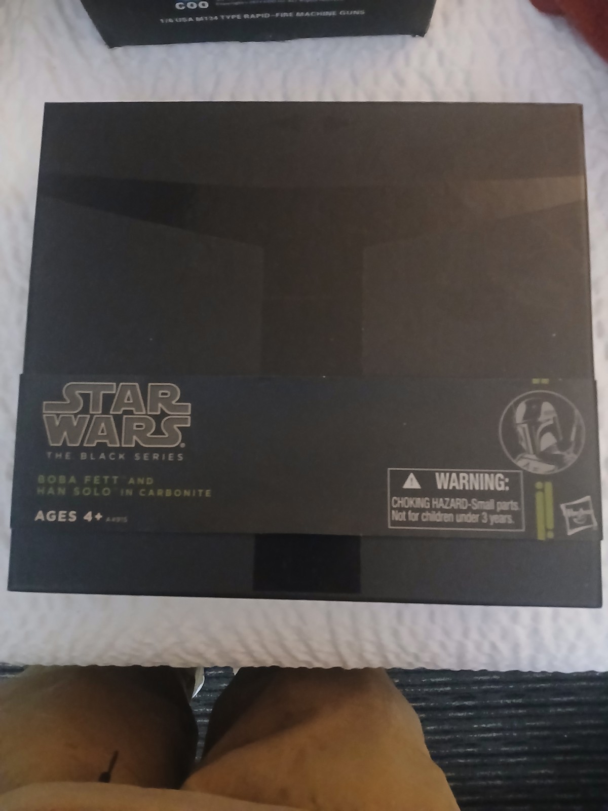 2013 Hasbro Star Wars BOBA FETT AND HAN SOLO IN CARBONITE Black Series - NEW