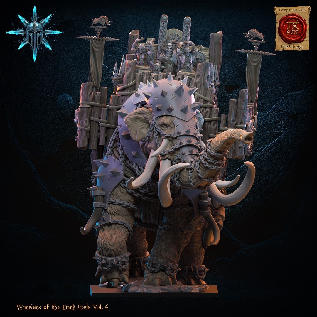 Wasteland War Mammoth by Lost Kingdom | DnD | D&D | Print on Demand | Wasteland War Mammoth by Lost Kingdom | DnD | D&D | Print on Demand |