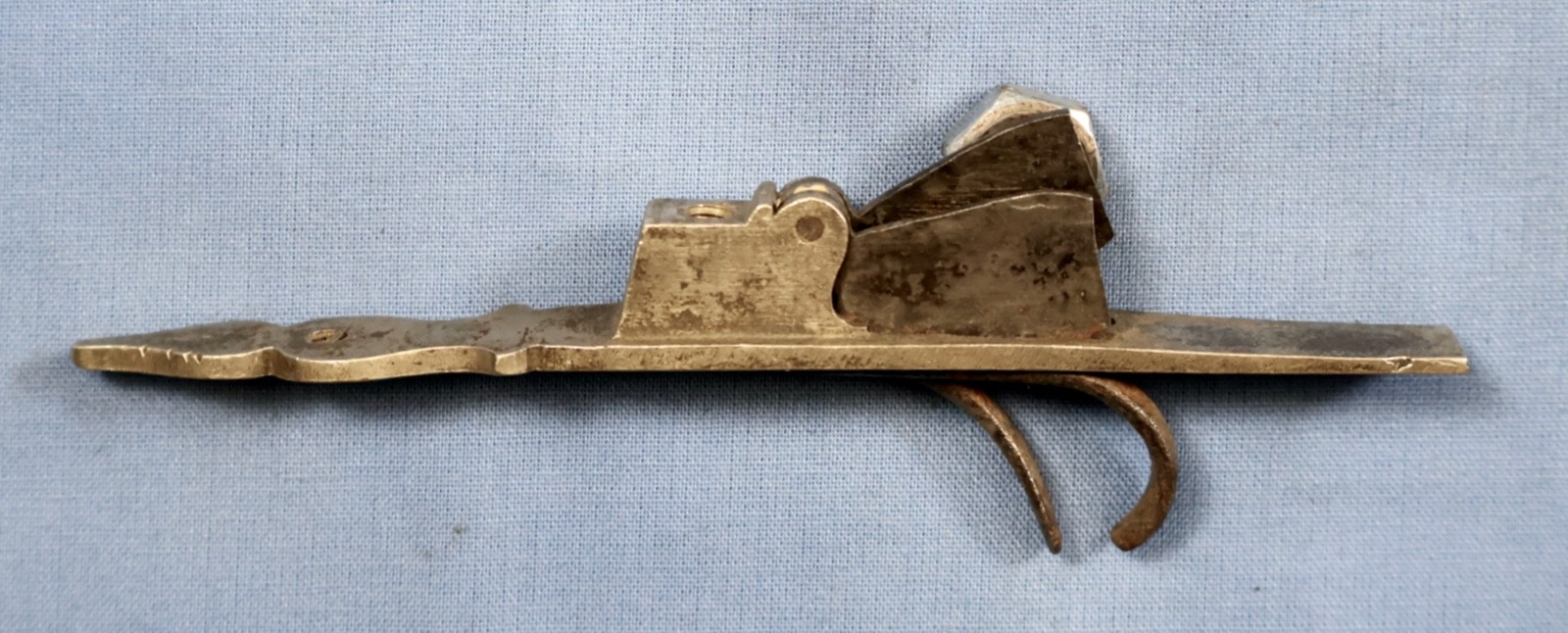 Vintage SxS Shotgun TRIGGER ASSEMBLY Engraved Plate  (F183)