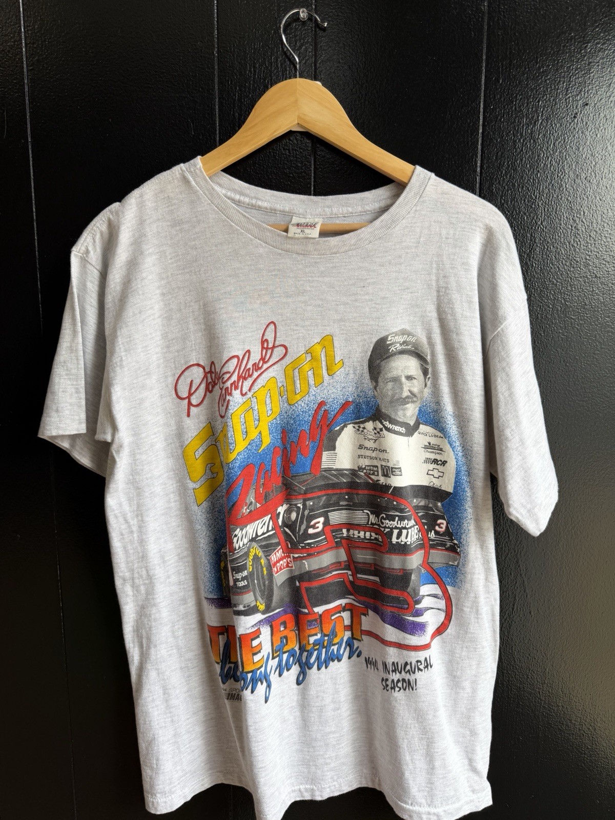 Dale Earnhardt Vintage Tee Nascar Racing Shirt Men’s Clothing Sports Image 1994