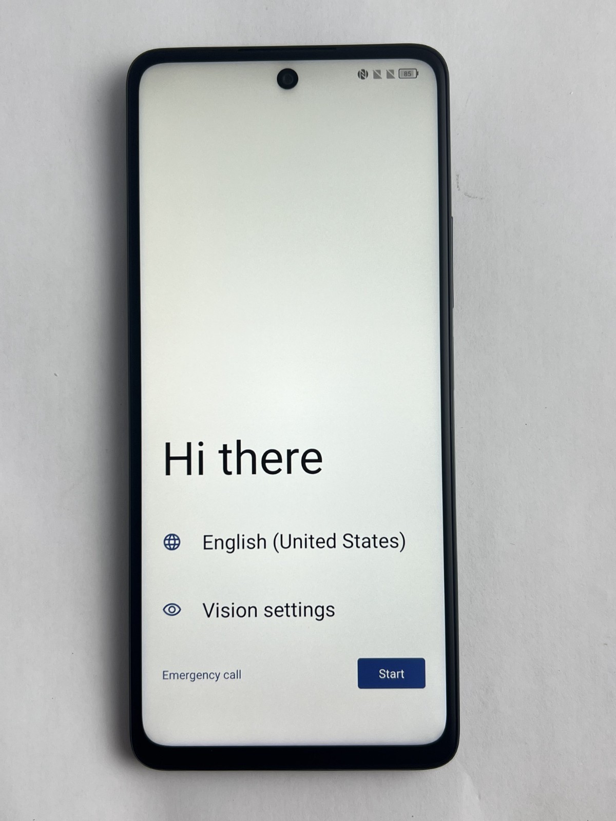 NEW - TCL 50 XL NXTPAPER 5G T704V 128GB 6GB Slate Gray - Verizon Prepaid Visible