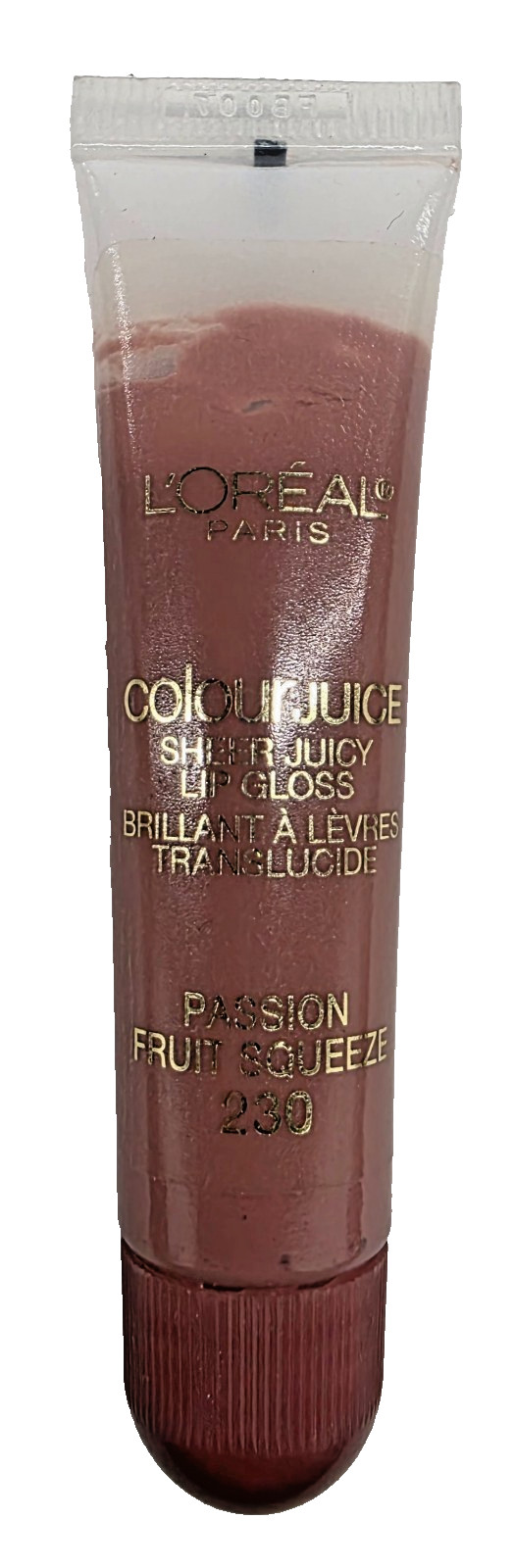 NEW L'Oréal COLOUR JUICE Lip Gloss-230 Passion Fruit Squeeze