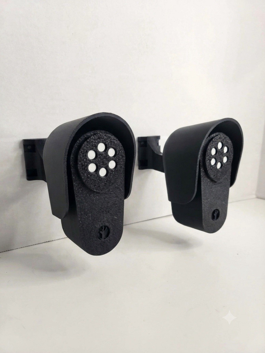 Funny Fake Flock camera joke prank black Prop / Decoy (2 Pack)