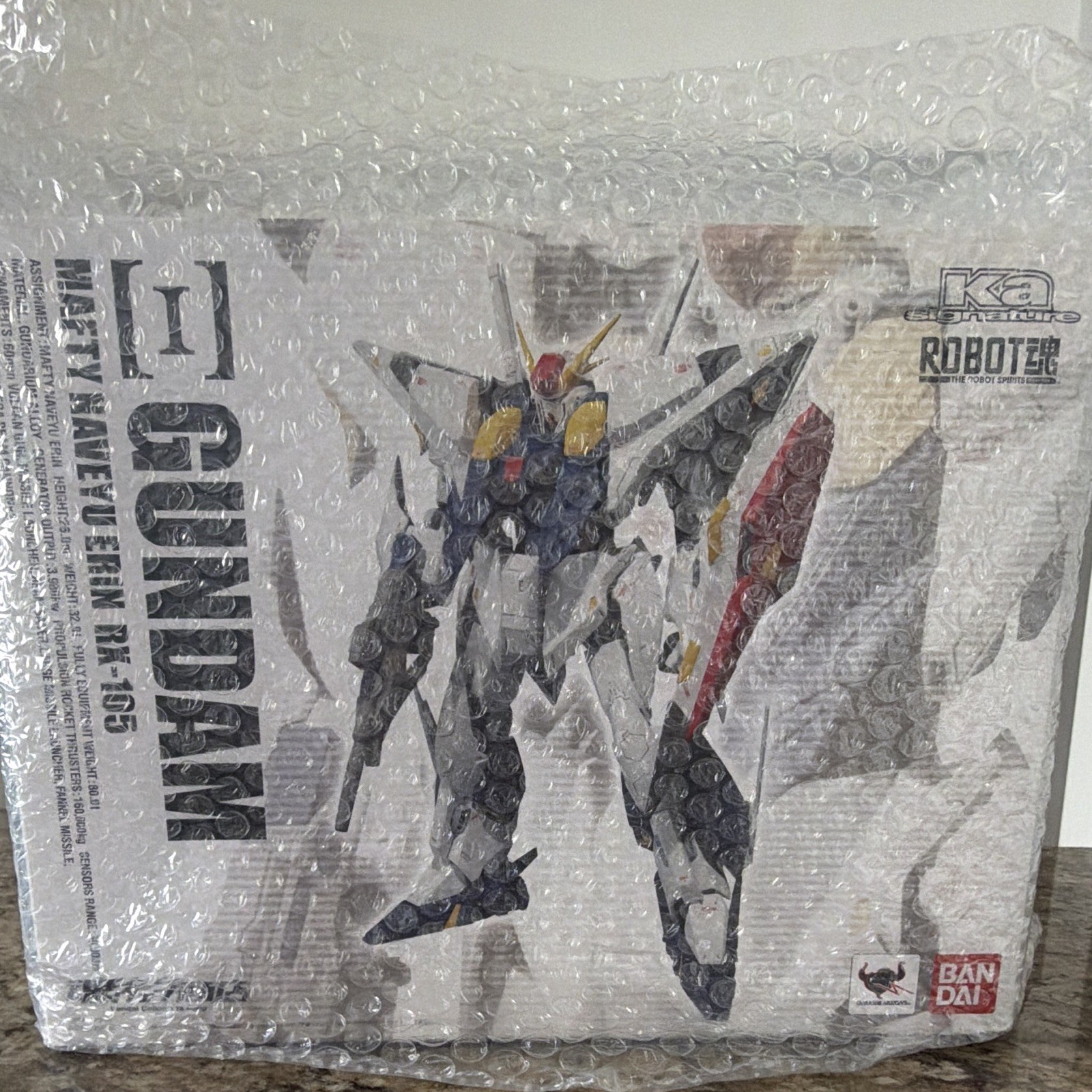 Bandai Robot Soul Spirits Mafty Naveyu Erin RX-105 XI Gundam Figure Bandai Robot Soul Spirits Mafty Naveyu Erin RX-105 XI Gundam Figure