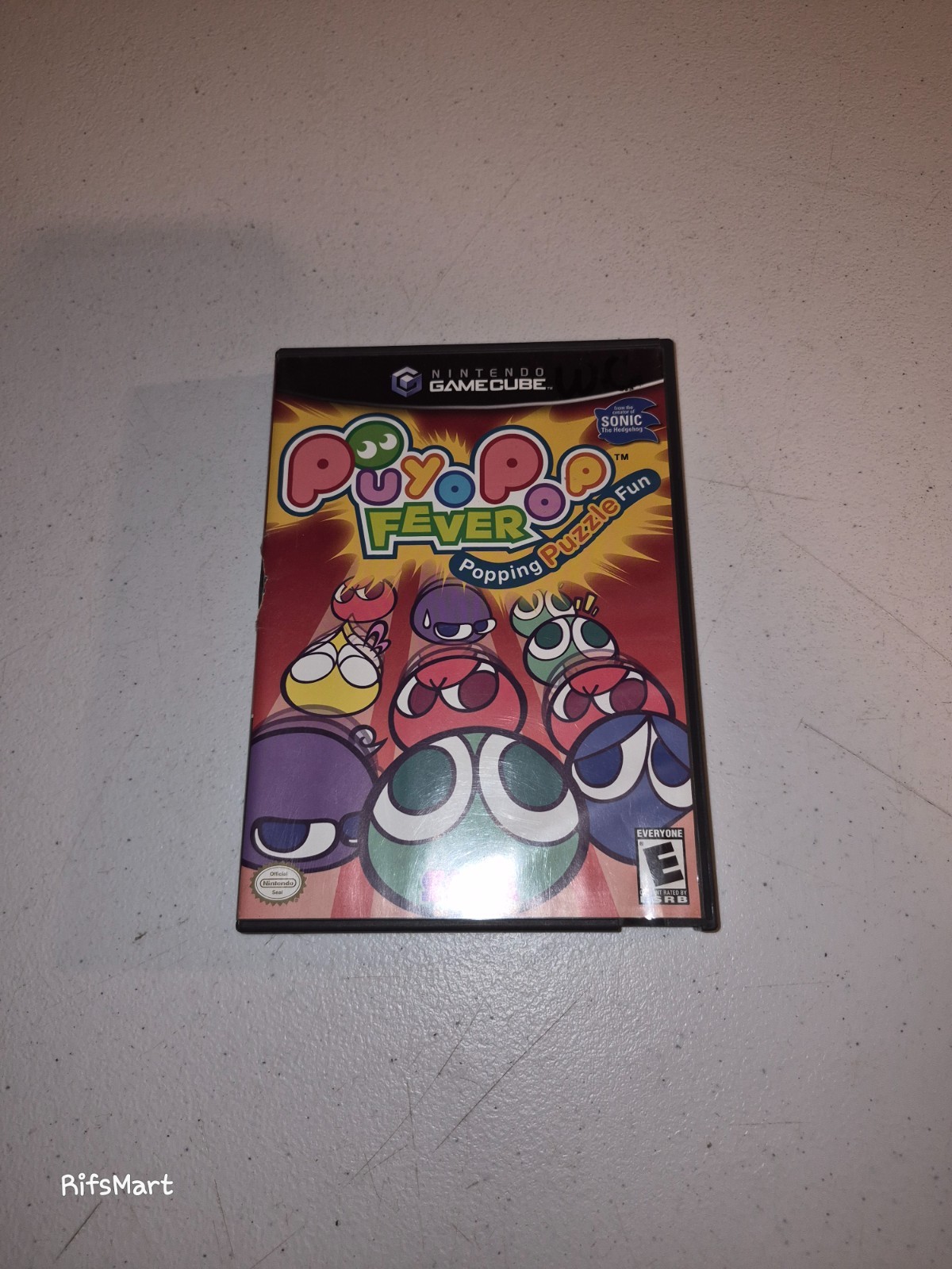 Nintendo GameCube - Sega Puyo Pop Fever - 2004 - CASE ONLY