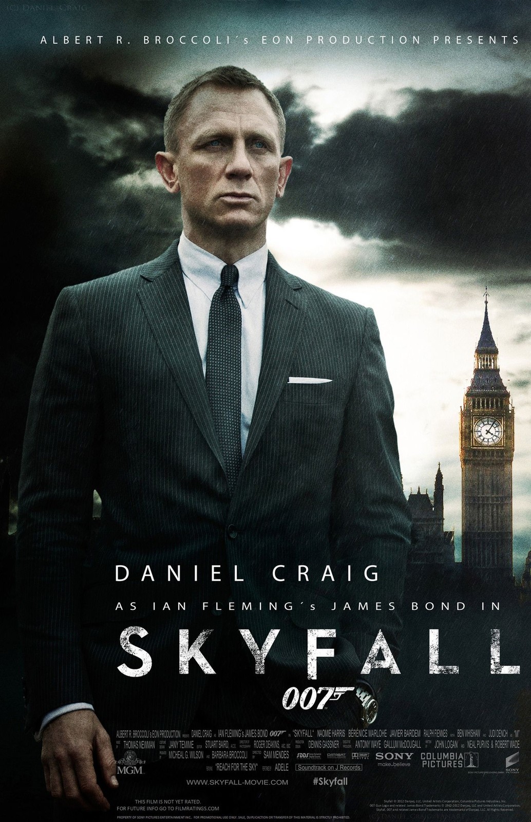 Art Print 2012 Poster 007 James Bond \