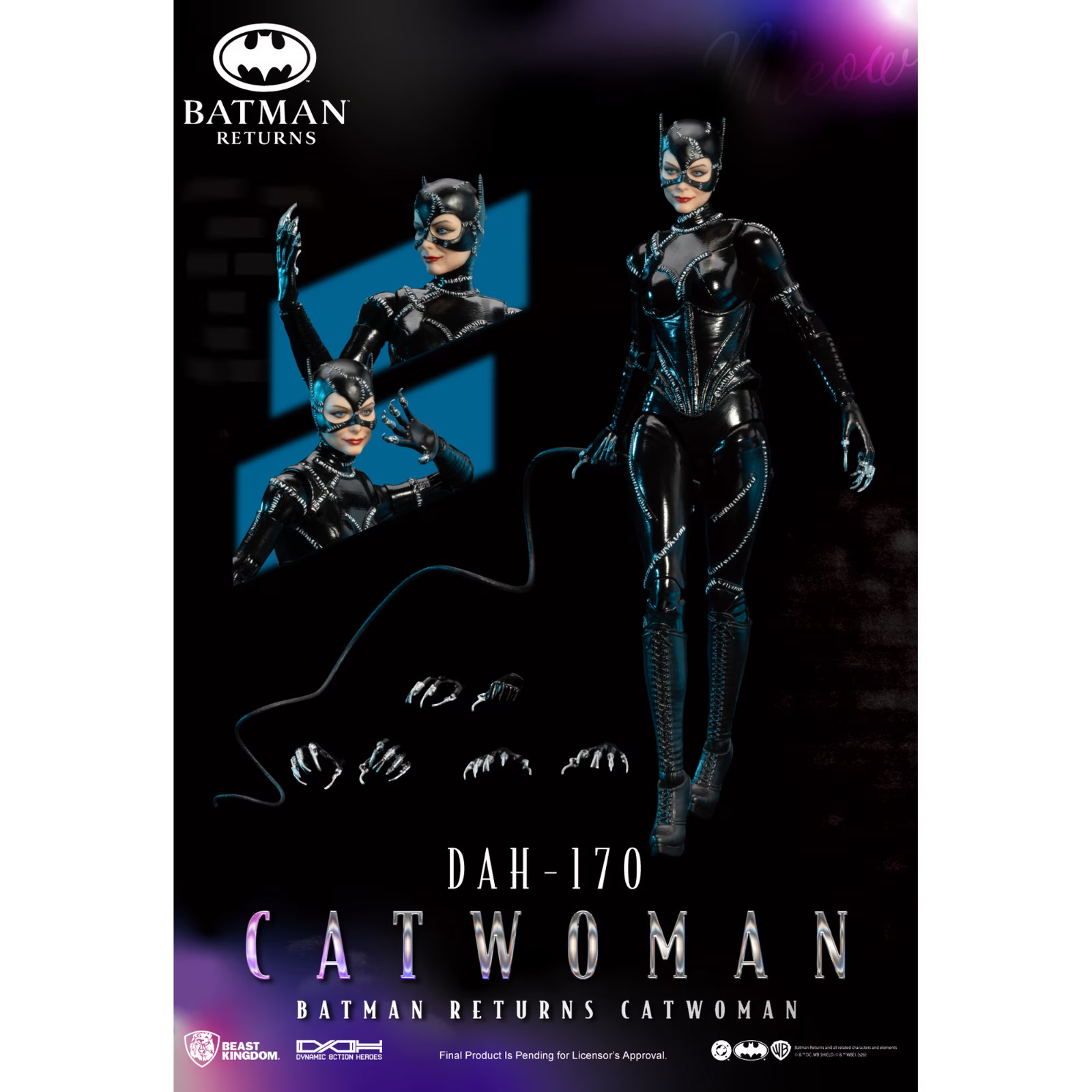 Beast Kingdom DC Comics BATMAN RETURNS Catwoman DAH-170 sealed Presale 11/29