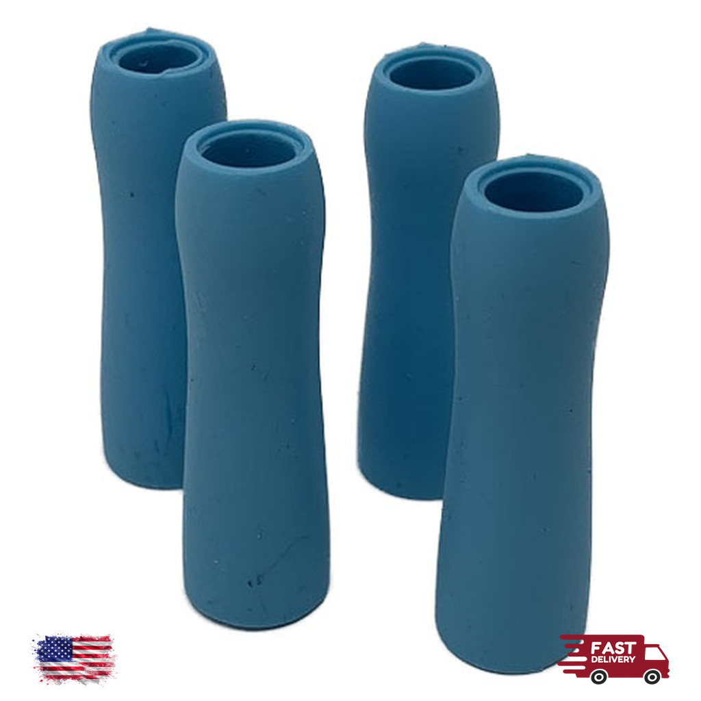 Replacement Grips Blue 4/Pk Compatible w/ Star Titan Blis-Sonic Scaler Dental