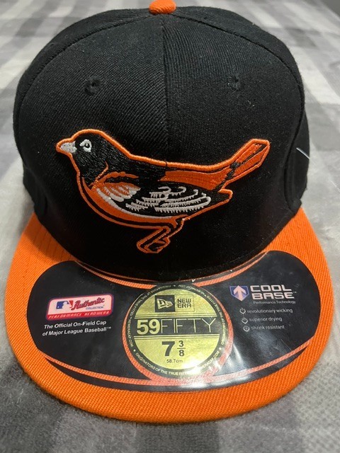 New Era 59FIFTY Baltimore Orioles Fitted Hat 7 3/8 MLB Authentic Cap New Era 59FIFTY Baltimore Orioles Fitted Hat 7 3/8 MLB Authentic Cap