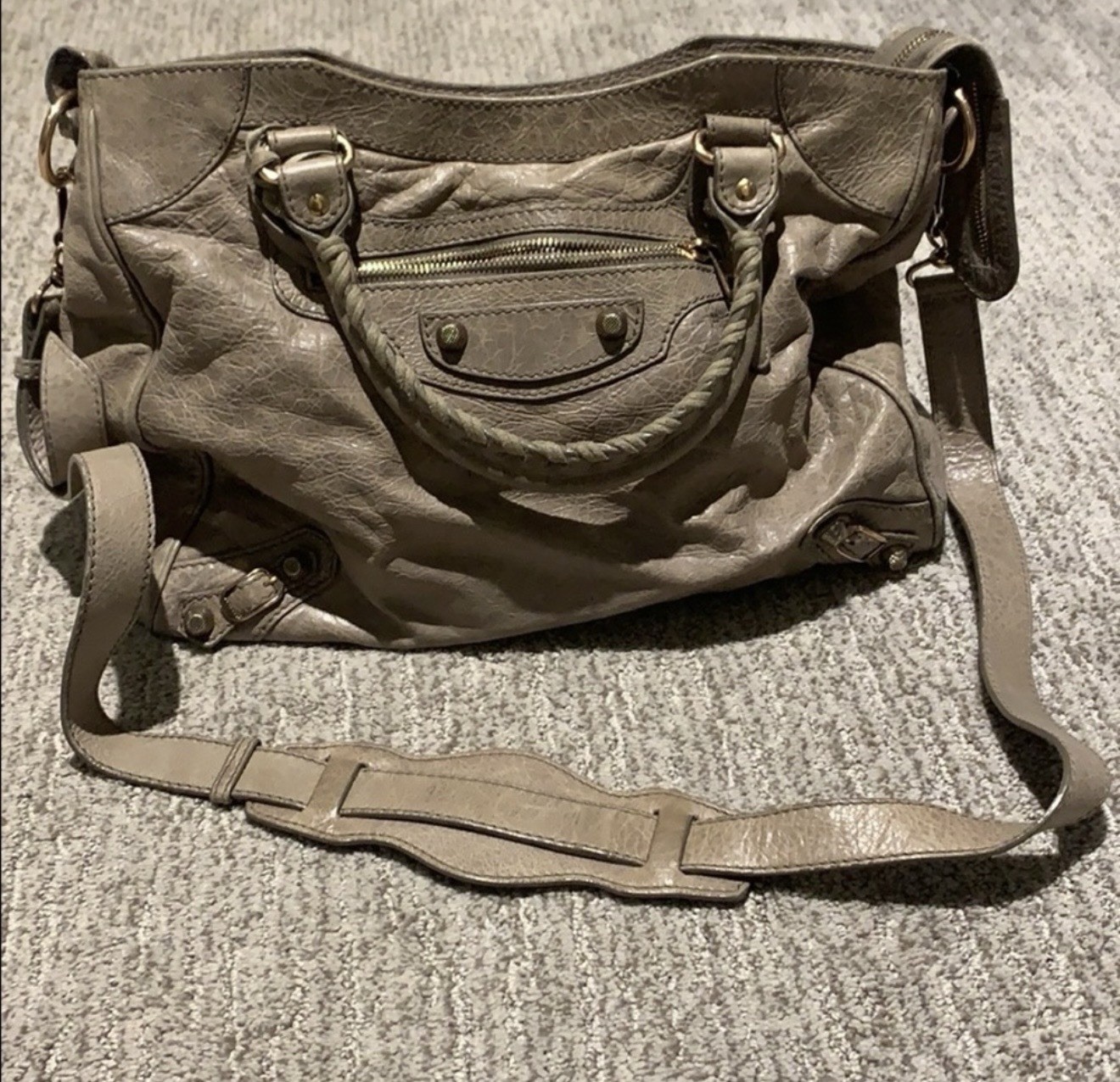 Balenciaga Medium Leather City Bag