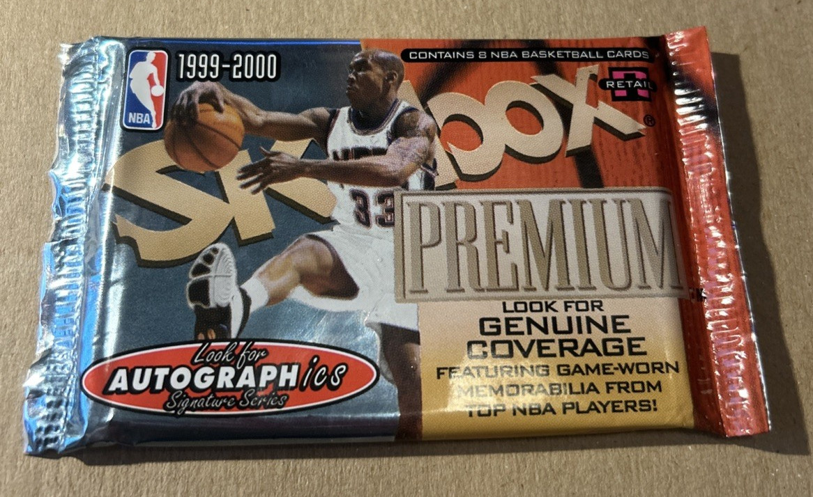 1999-2000 Fleer Skybox Premium Basketball Factory Sealed Pack