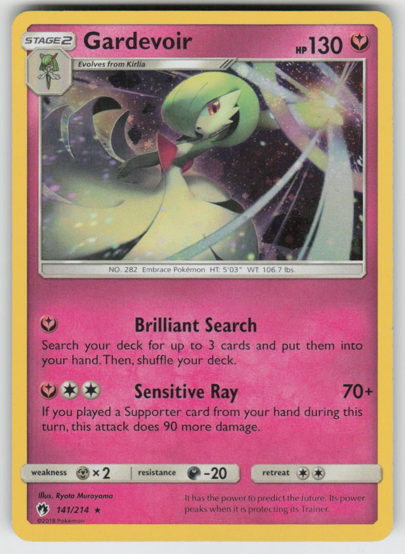 Gardevoir (Cosmos Holo) 141/214 Promo Miscellaneous Cards & Products Pokemon NM Gardevoir (Cosmos Holo) 141/214 Promo Miscellaneous Cards & Products Pokemon NM