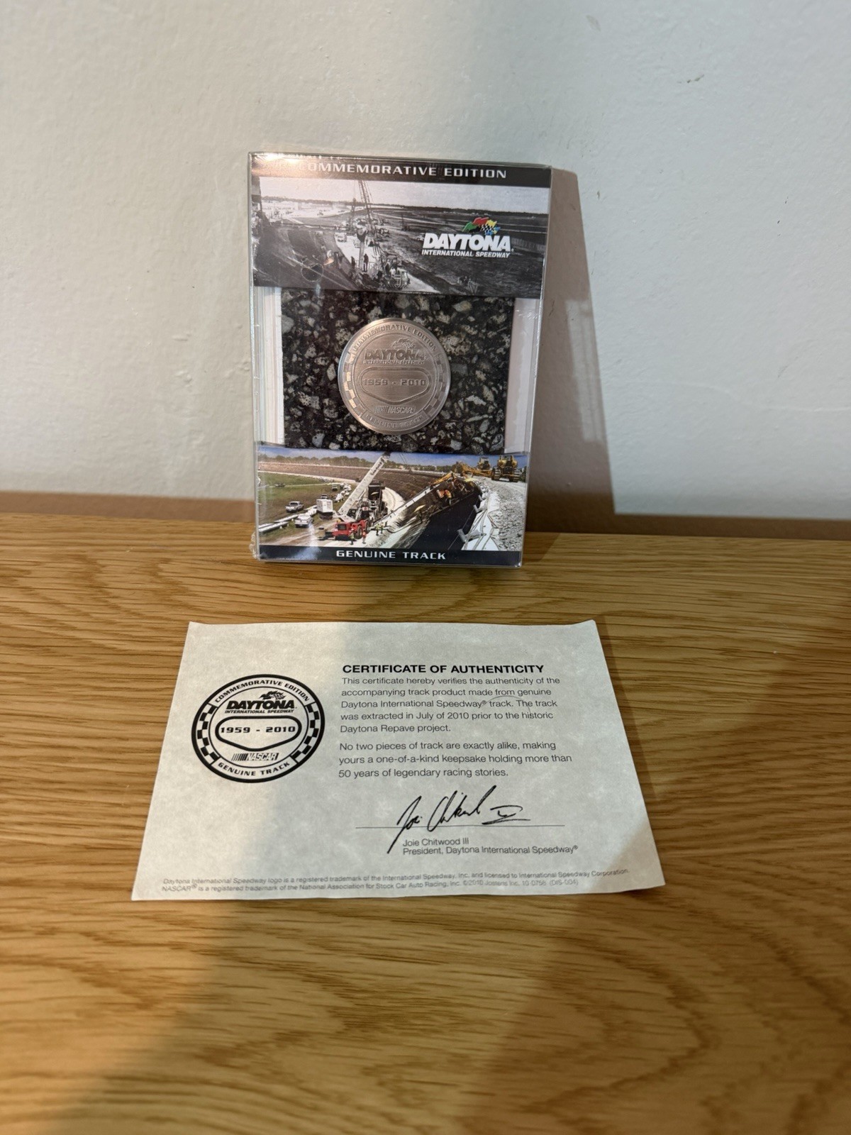 Daytona Intl Speedway 1959-2010 Commemorative Edition Genuine Collectible Track