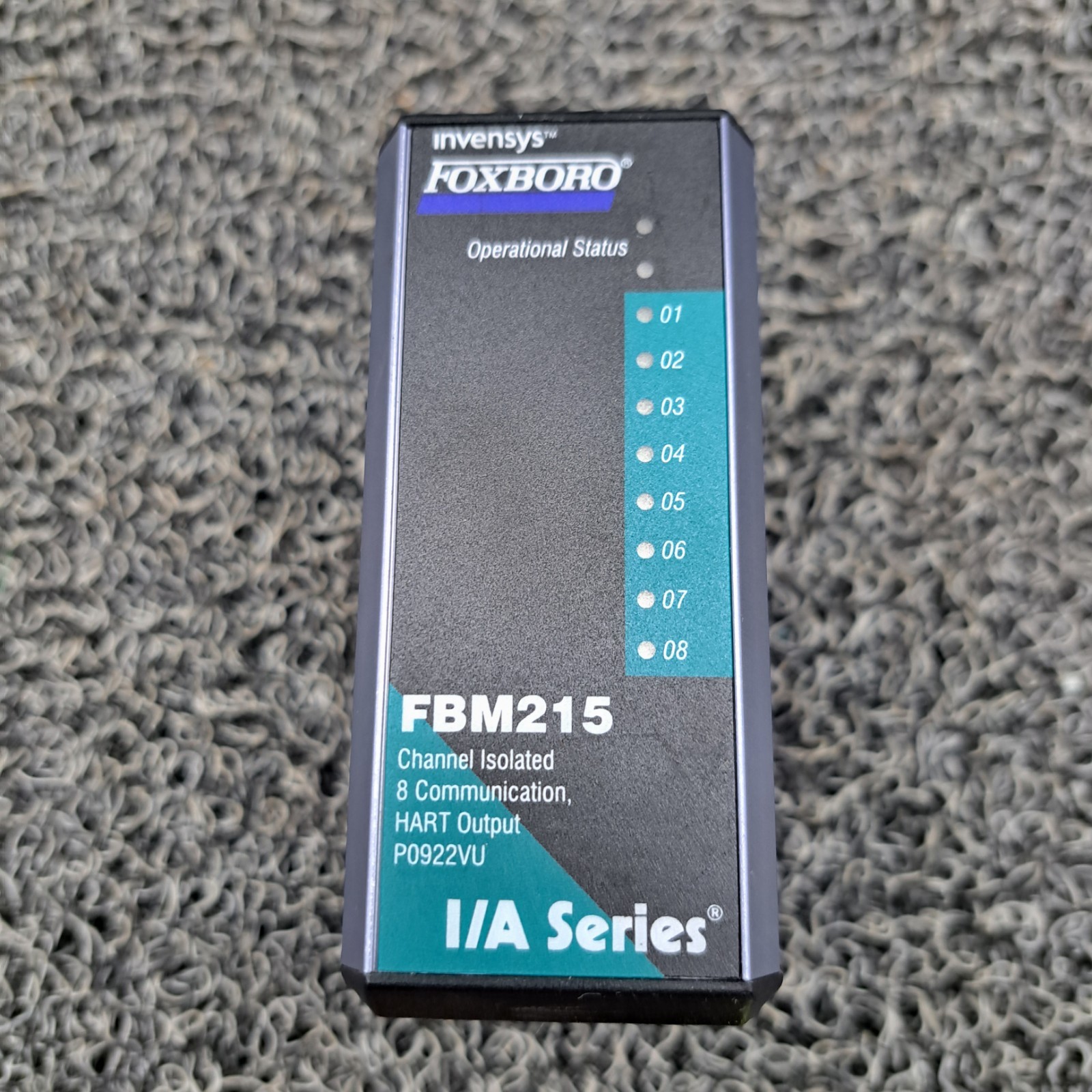 invensys Foxboro FBM215 / P0922VU I/A Series 8 Ch Isolated HART Output invensys Foxboro FBM215 / P0922VU I/A Series 8 Ch Isolated HART Output