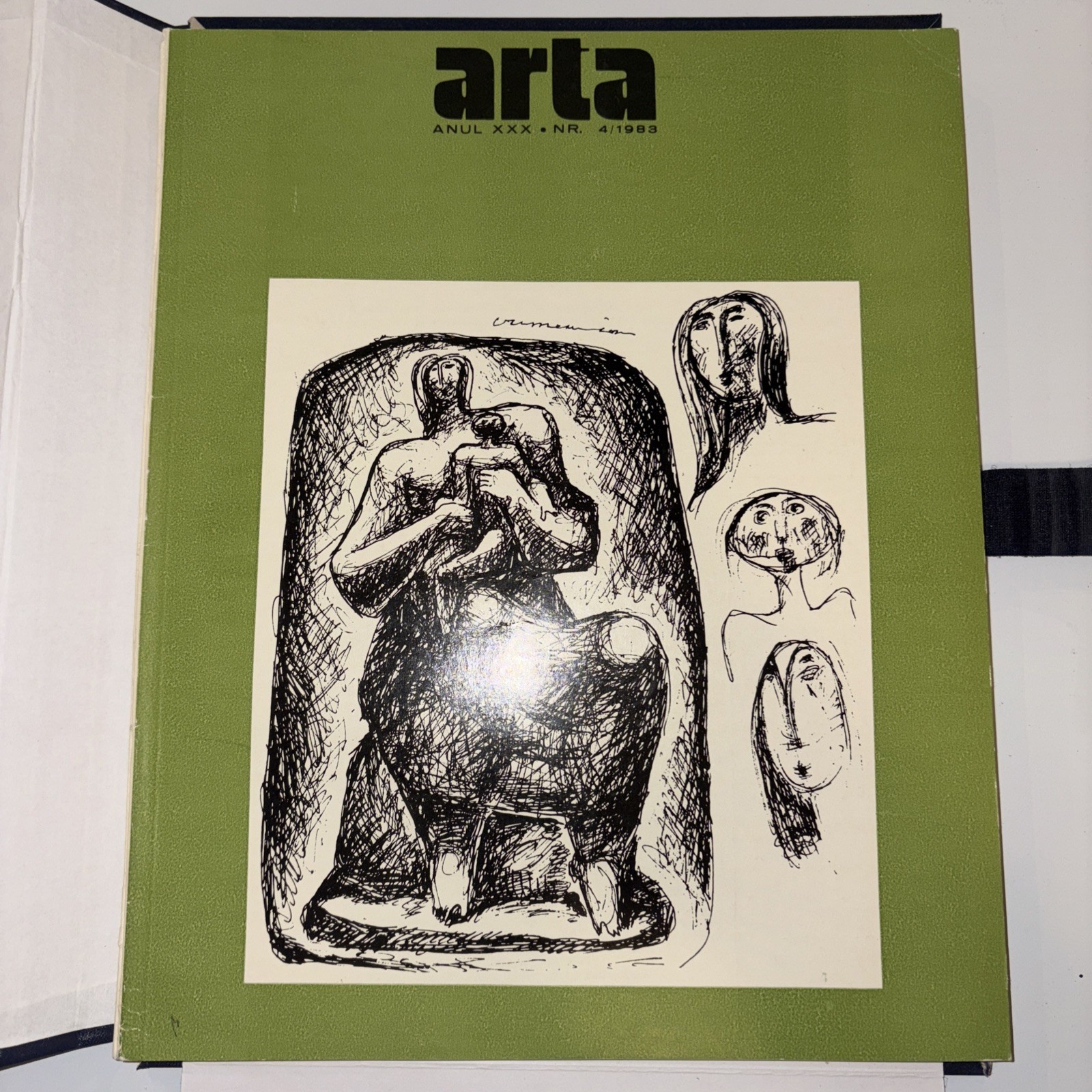 Arta Revista magazine Romania 4/1983 Arta Revista magazine Romania 4/1983
