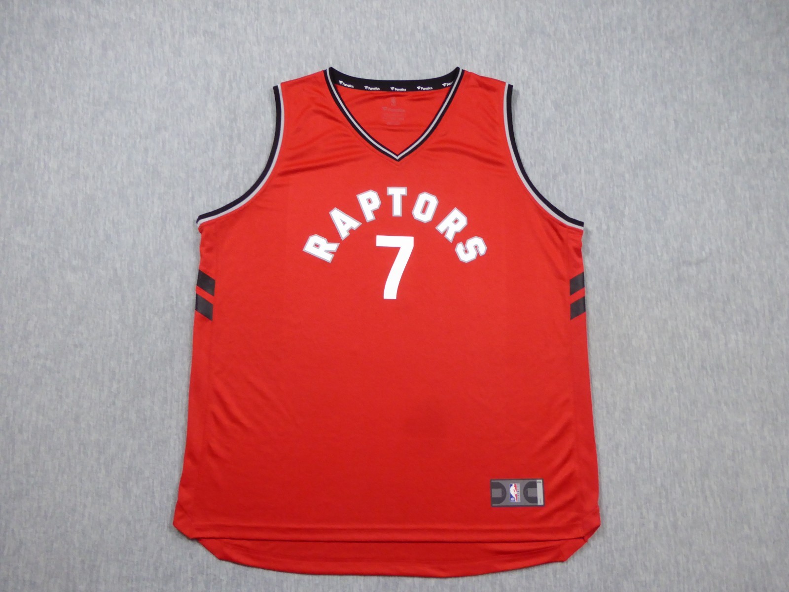Nike Toronto Raptors Jersey Mens 56 2XL Red Authentic AeroSwift 47 NikeConnect