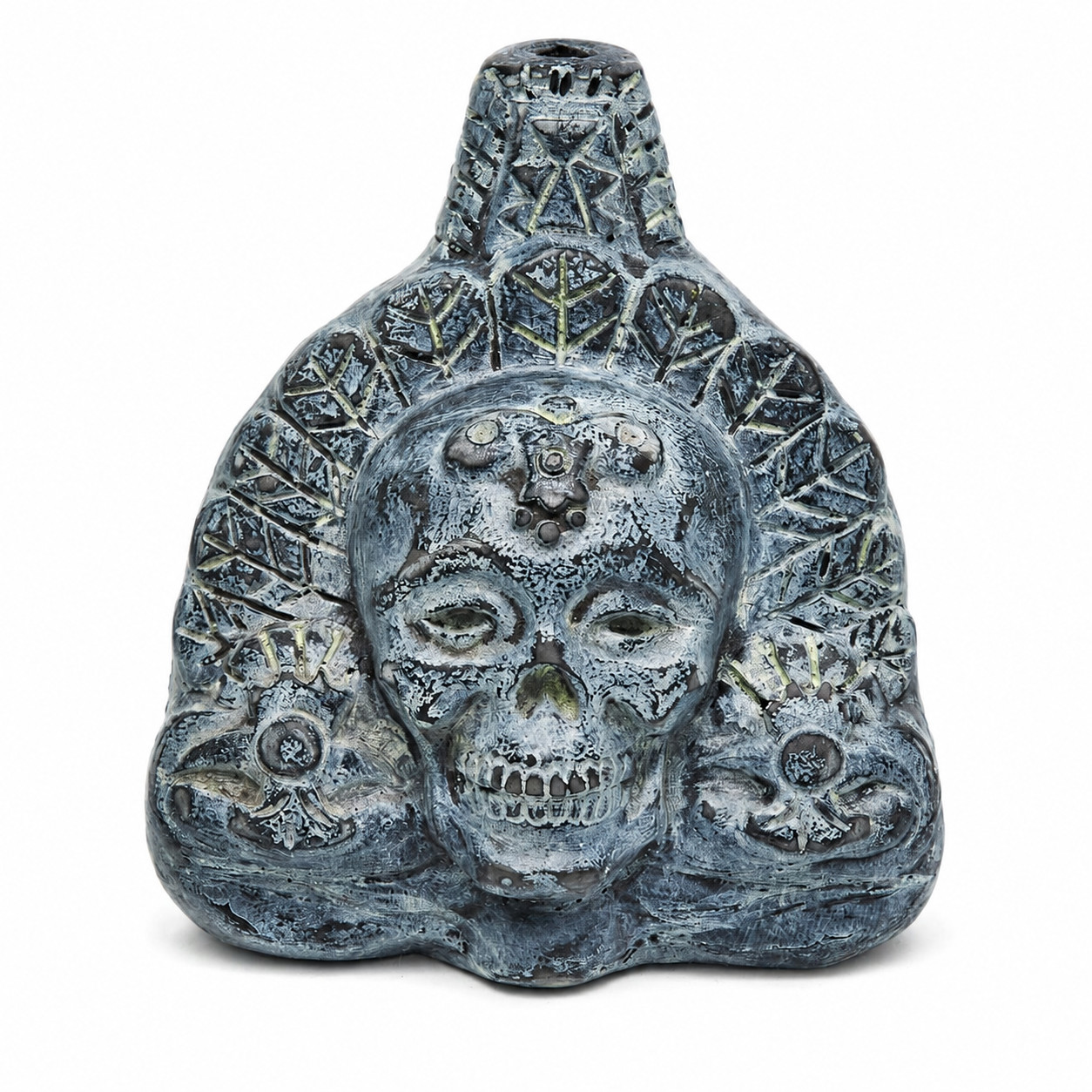 Aztec Death Whistle 125dB Loud Human Scream Horror Prop Boxed Halloween Gift Set