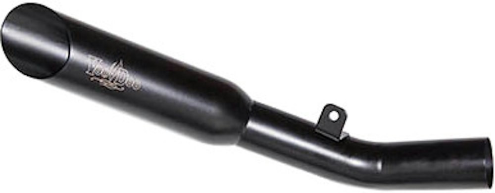 Voodoo Shorty Slip-On Exhaust Black Suzuki GSXR 600/750 08-25 VEGSXR6/7K8CDB
