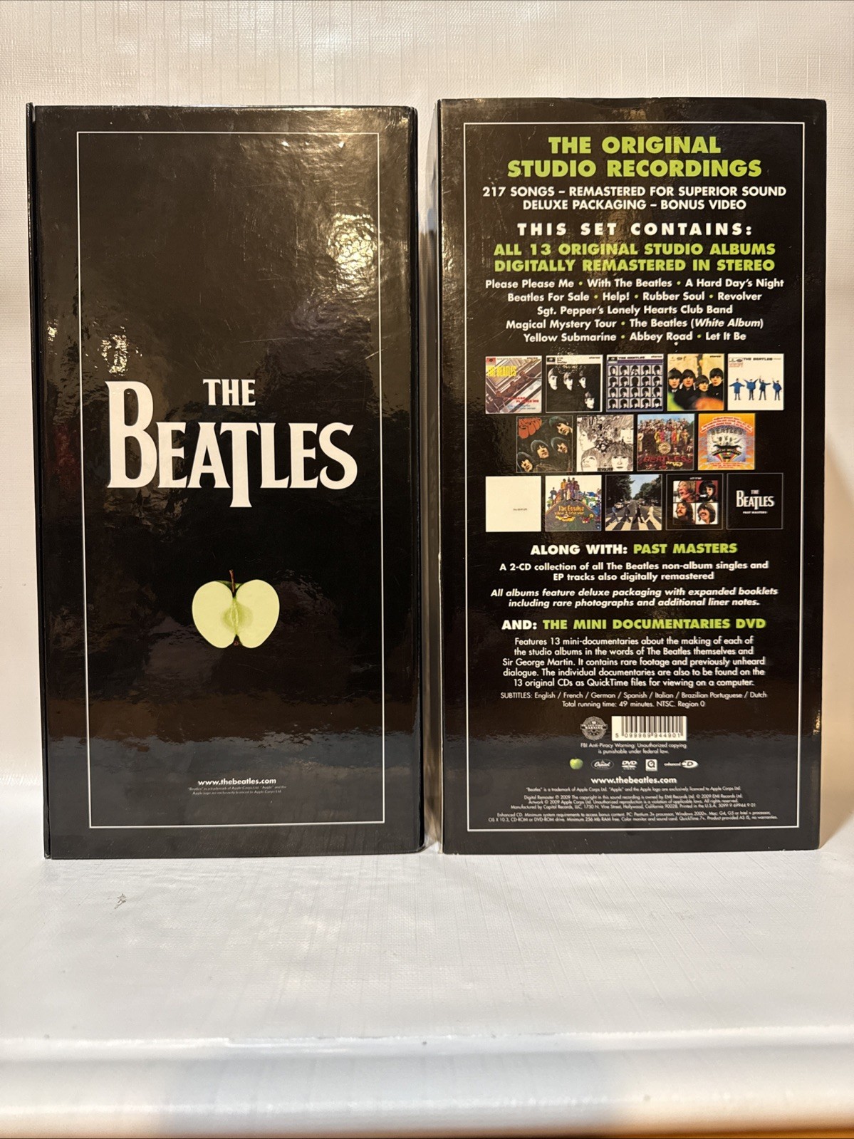 The Beatles Original Studio Recordings 2009 Stereo Remastered Box Set 16 CD DVD The Beatles Original Studio Recordings 2009 Stereo Remastered Box Set 16 CD DVD