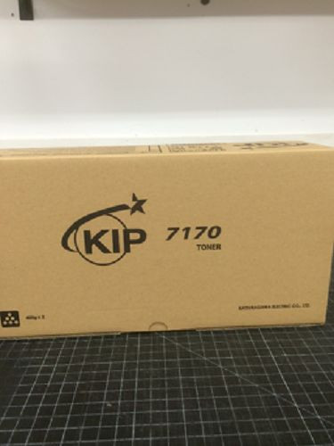 KIP 7170 Toner Genuine OEM Black 2 400gm cartridges per box KIP 7170 Toner Genuine OEM Black 2 400gm cartridges per box