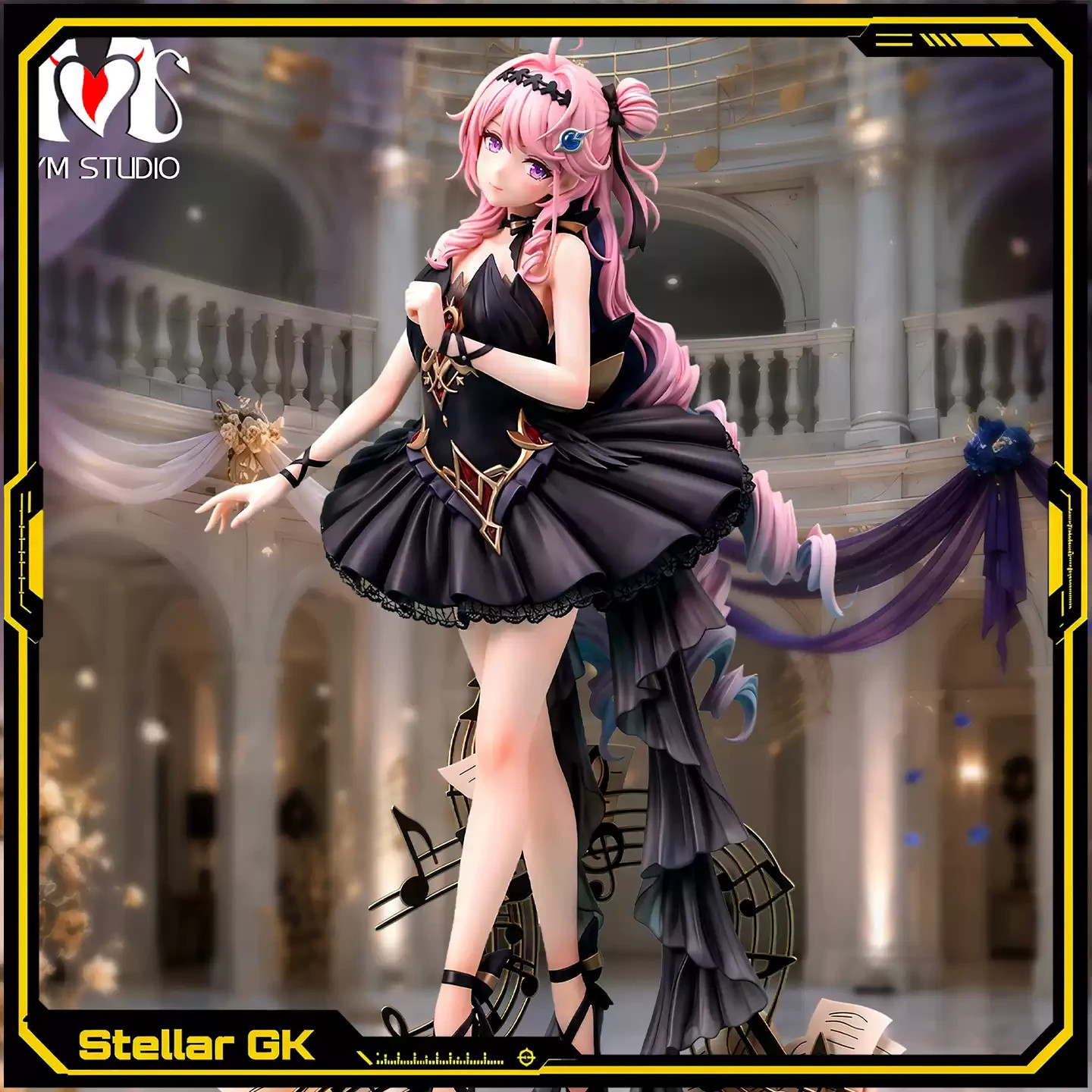 YM Studio Wuthering Waves Denia Black Version 1/6 Statue Figure Model In Stock