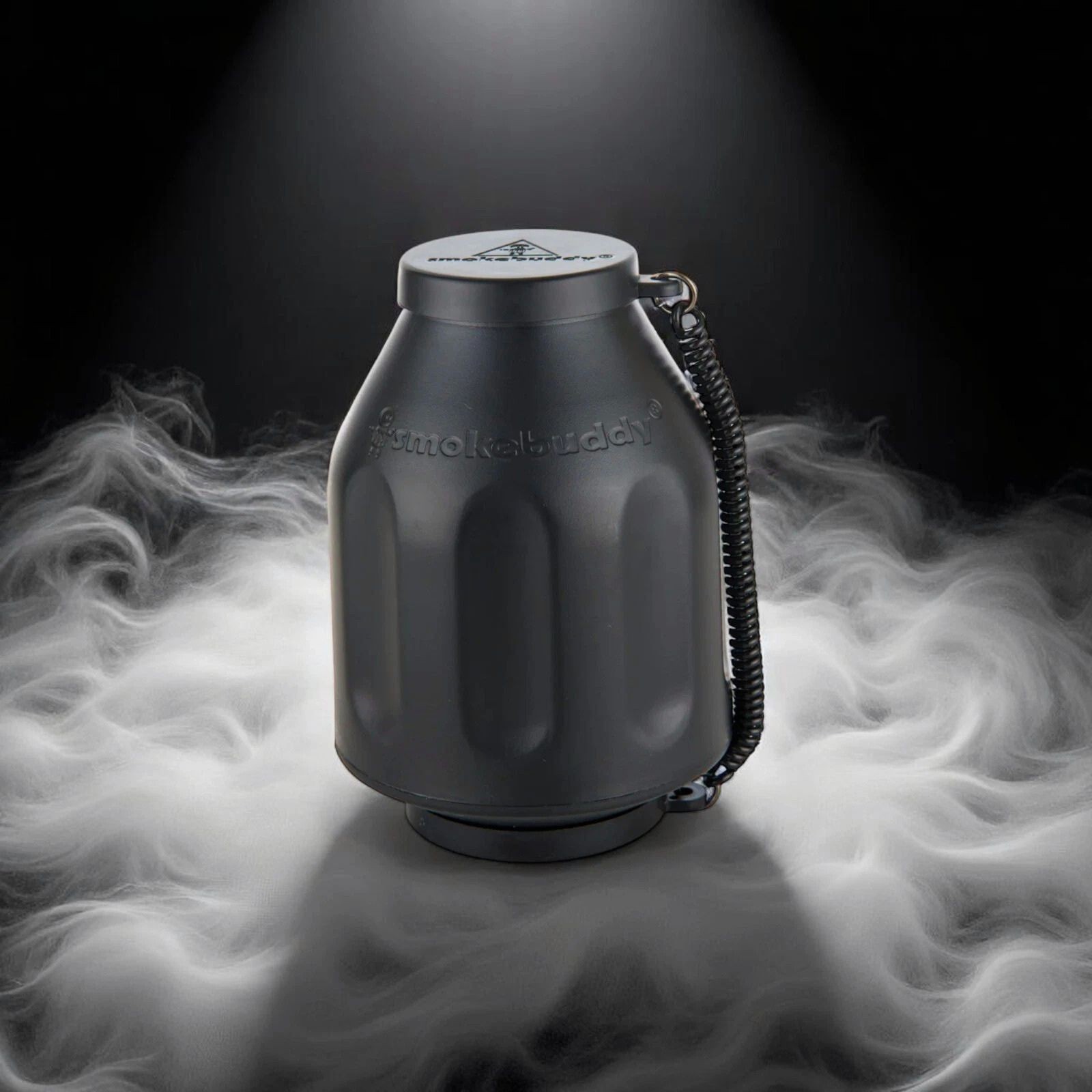 Smoke buddy Original Black Smoke Air Filter & Odor Eliminator w/ Keychain NEW