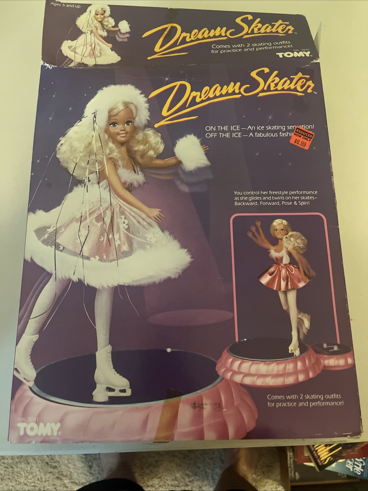 Dreamer Skater On Ice Tomy 1985 Vintage barbie style doll Dreamer Skater On Ice Tomy 1985 Vintage barbie style doll