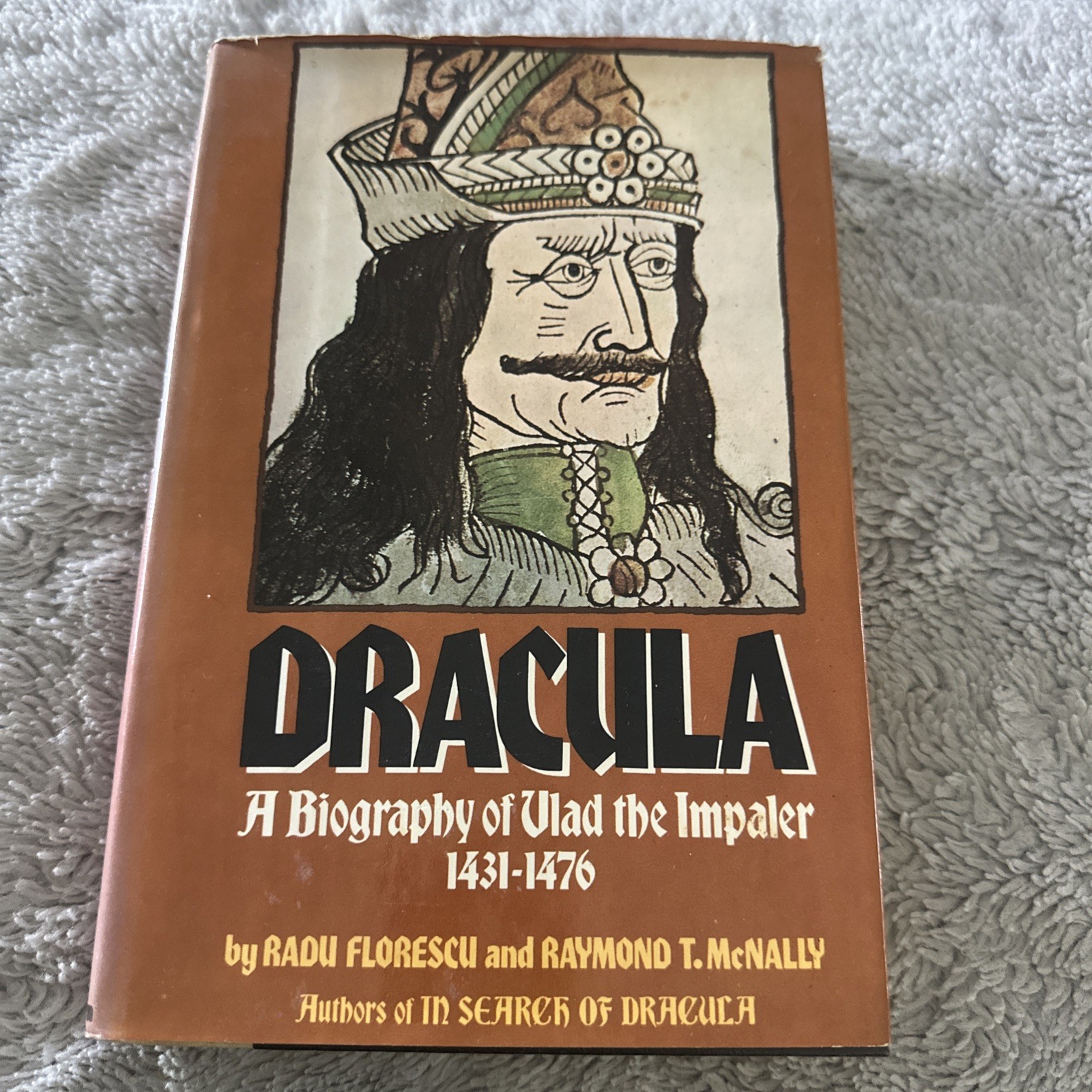 Dracula Biography of Vlad the Impaler 1431–1476 Radu Florescu HC Vintage Book