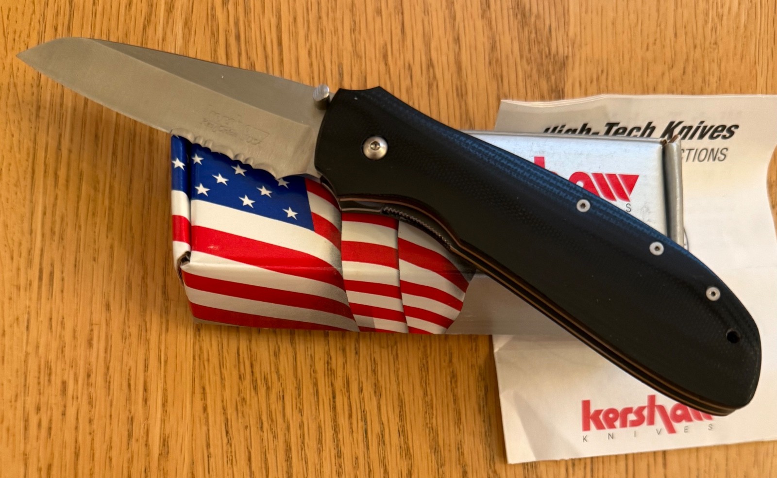 RARE KERSHAW 1510ST CPM 440V BLACK G10 SERRATED RANDOM TASK KNIFE IN BOX BRST RARE KERSHAW 1510ST CPM 440V BLACK G10 SERRATED RANDOM TASK KNIFE IN BOX BRST
