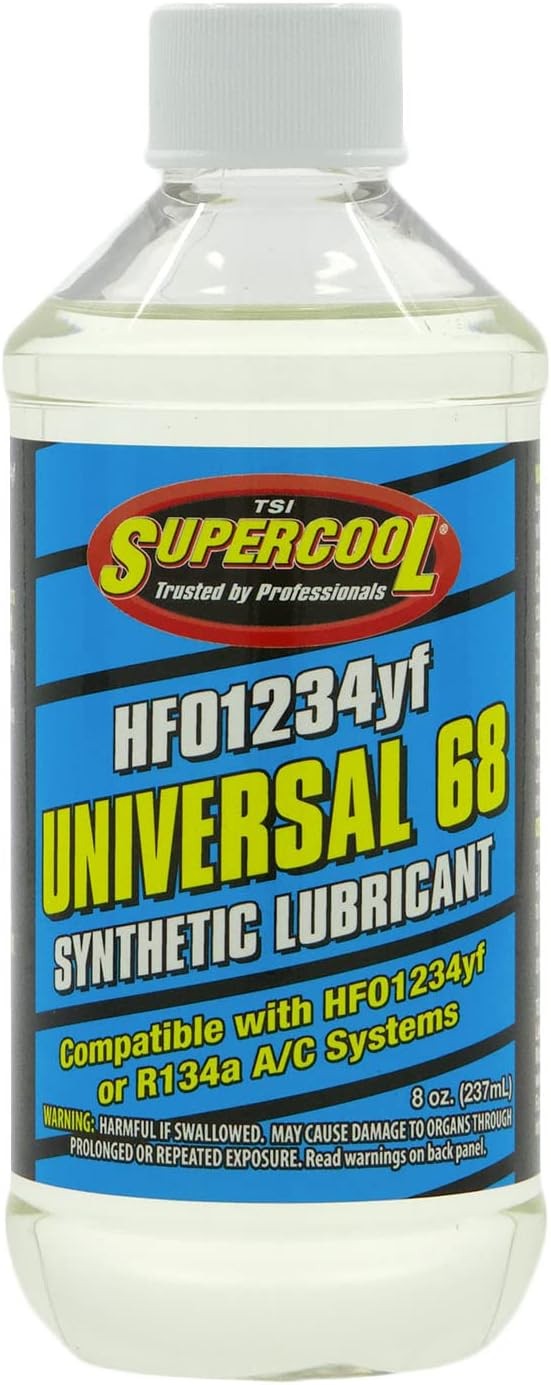 TSI Supercool 48663-8 1234yf EV Electric Vehicle POE 68 Viscosity 8oz 1-Pack TSI Supercool 48663-8 1234yf EV Electric Vehicle POE 68 Viscosity 8oz 1-Pack