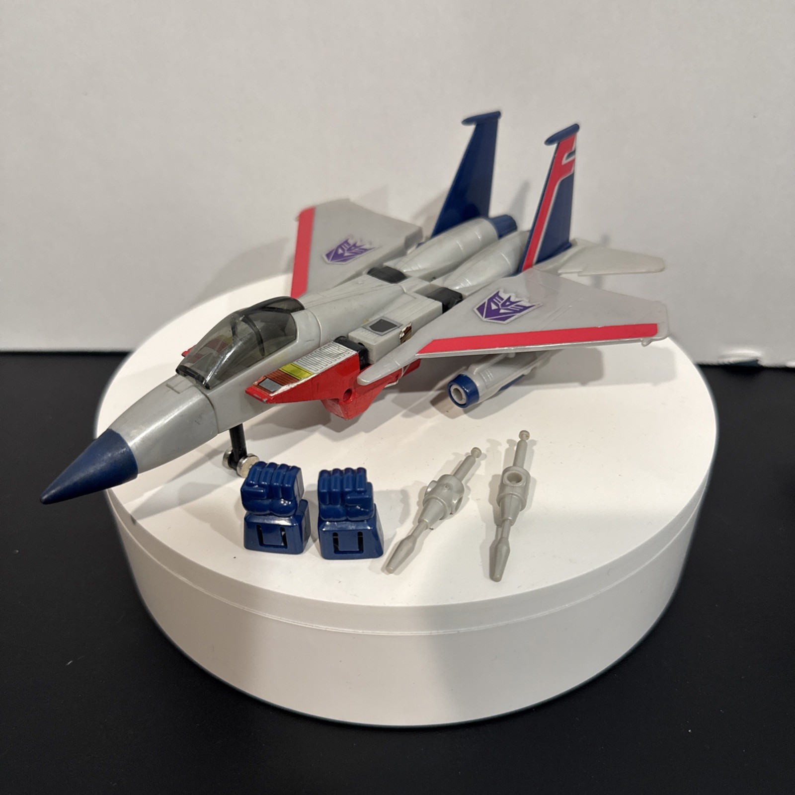 G1 Transformers  Hasbro / Takara Starscream Jet 1983 Vintage Near Complete 