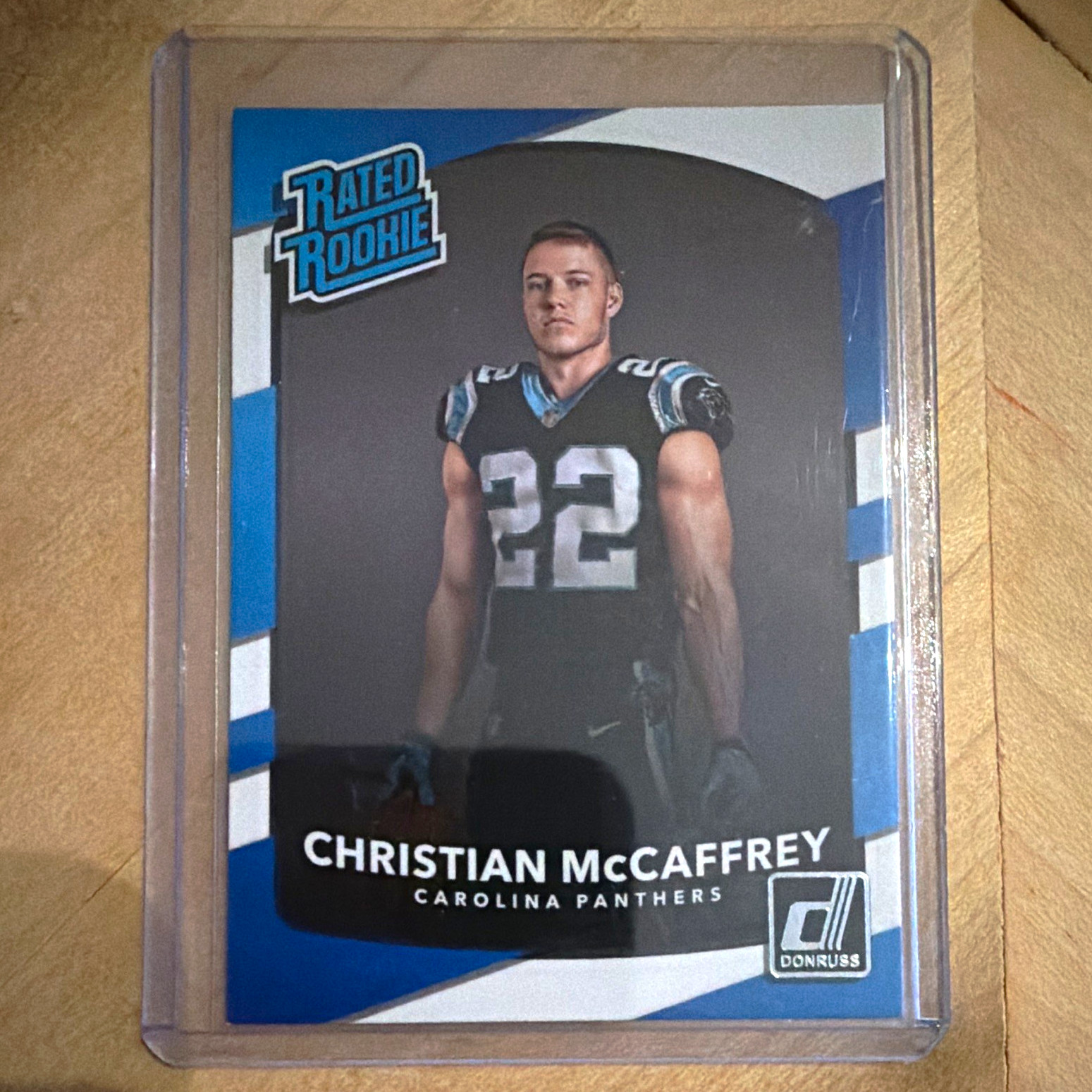 Panini Donruss 2017 Rated Rookie RC Christian McCaffrey #318 Panthers Panini Donruss 2017 Rated Rookie RC Christian McCaffrey #318 Panthers