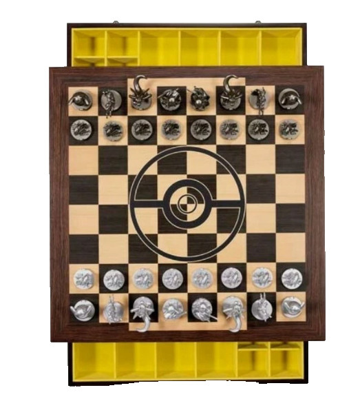 POKEMON CENTER EXCLUSIVE CHESS SET LIMITED EDITION -NEW POKEMON CENTER EXCLUSIVE CHESS SET LIMITED EDITION -NEW