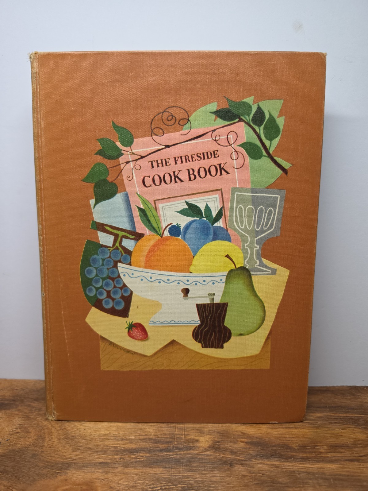 The Fireside Cook Book by James Beard 1949 Hardcover 1st Edition/ 1 Printing VG
