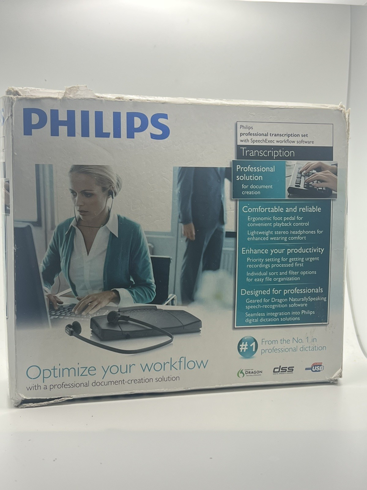 Philips LFH7277 Transcription Device Professional Document Creation With CD Philips LFH7277 Transcription Device Professional Document Creation With CD