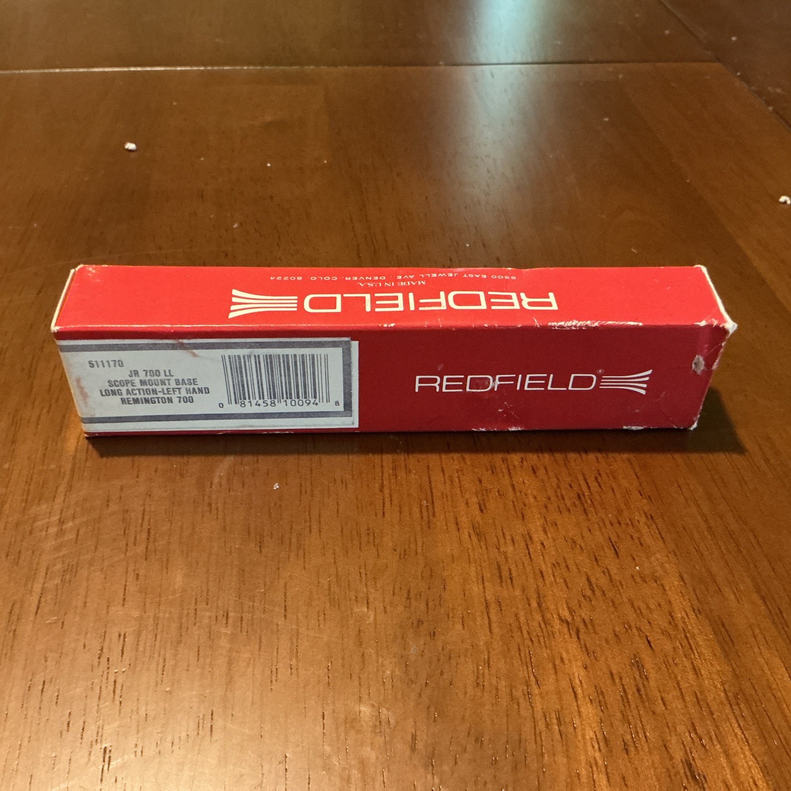 511170 Redfield JR 700 LL Scope Mount Base Long Action Left Hand Remington 700 511170 Redfield JR 700 LL Scope Mount Base Long Action Left Hand Remington 700