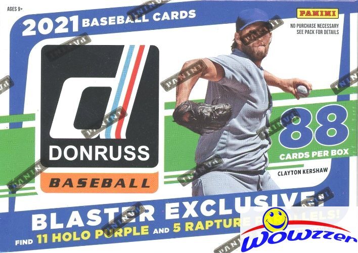 2021 Donruss Baseball EXCLUSIVE HUGE Factory Sealed Blaster Box with 88 Cards  