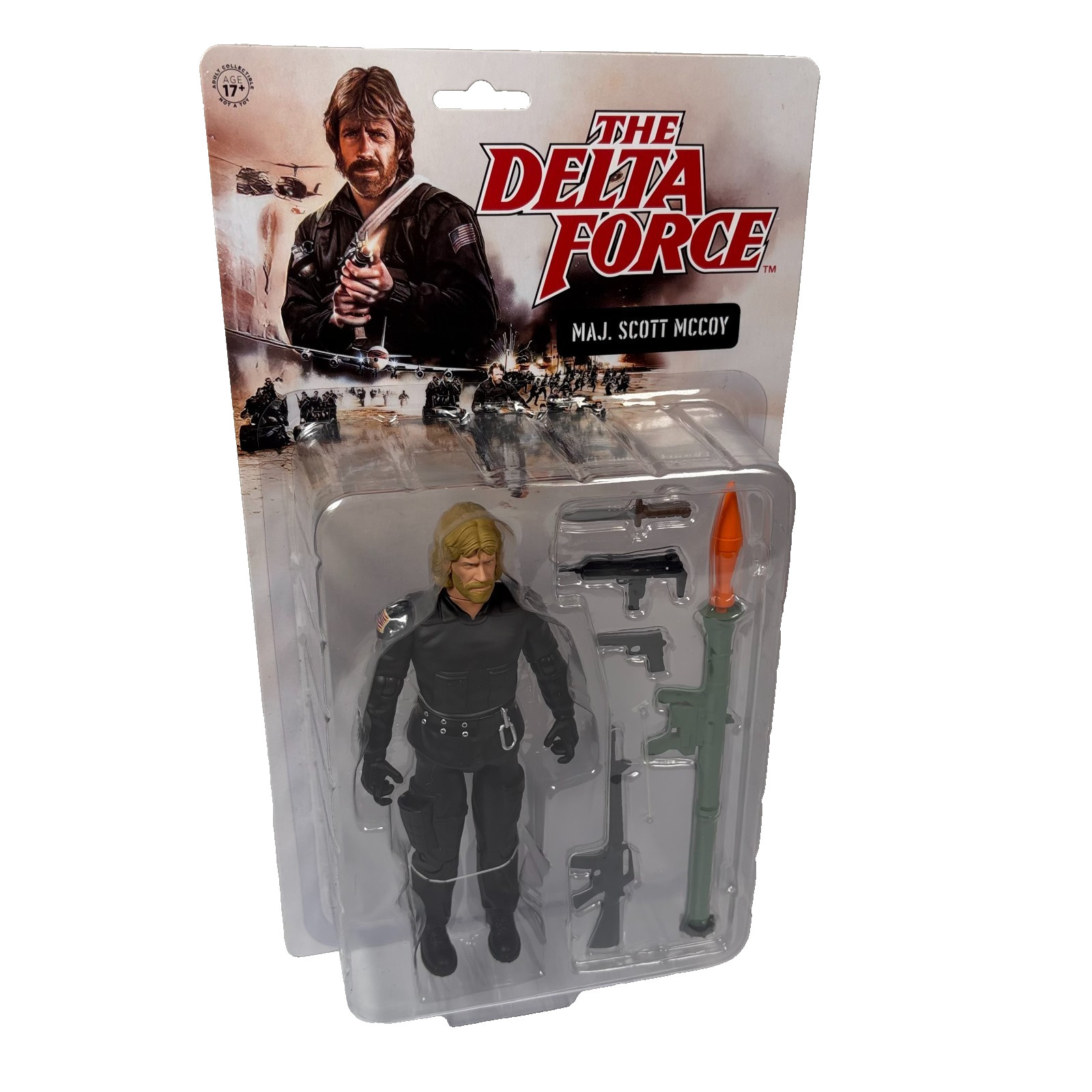 Chuck Norris - Delta Force - Major Scott McCoy 6.75\