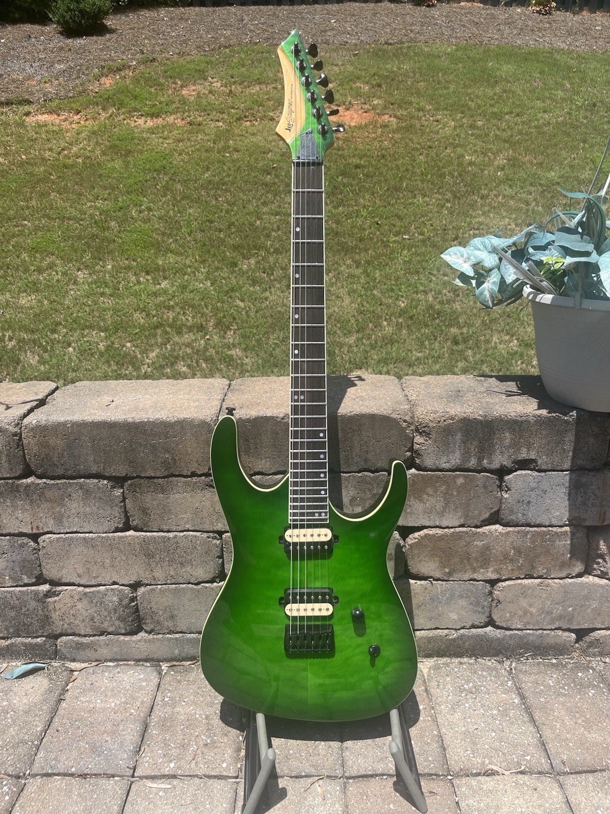 Open Box Leo Jaymz Monsoon Electric Guitar Open Box Leo Jaymz Monsoon Electric Guitar