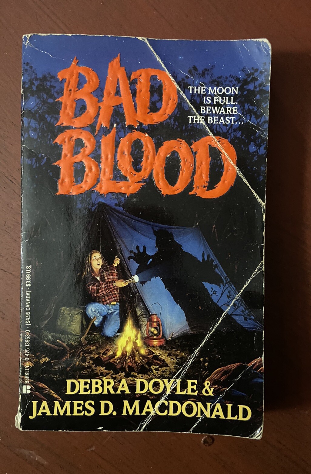 Bad Blood  by Debra Doyle;  James D. Macdonald First Print 1st Ed Young Adult