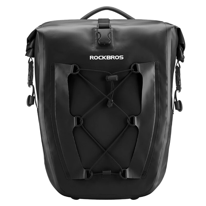 ROCKBROS Bike Pannier Bag 25L-32L Waterproof Rear Rack Bag for Cycling Touring ROCKBROS Bike Pannier Bag 25L-32L Waterproof Rear Rack Bag for Cycling Touring