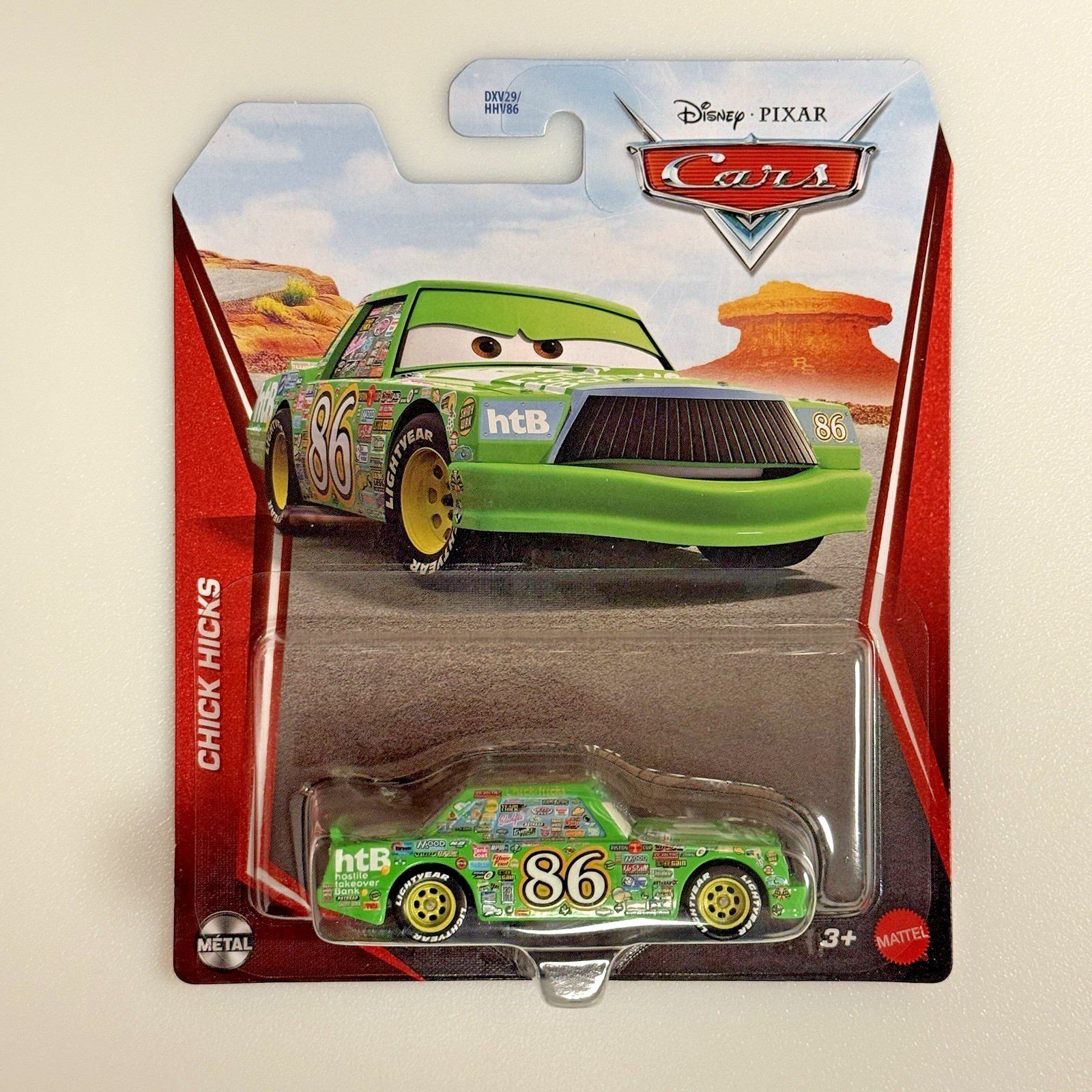 Disney Pixar Cars Chick Hicks #86 Diecast Metal 20th 2026 Mattel NIB