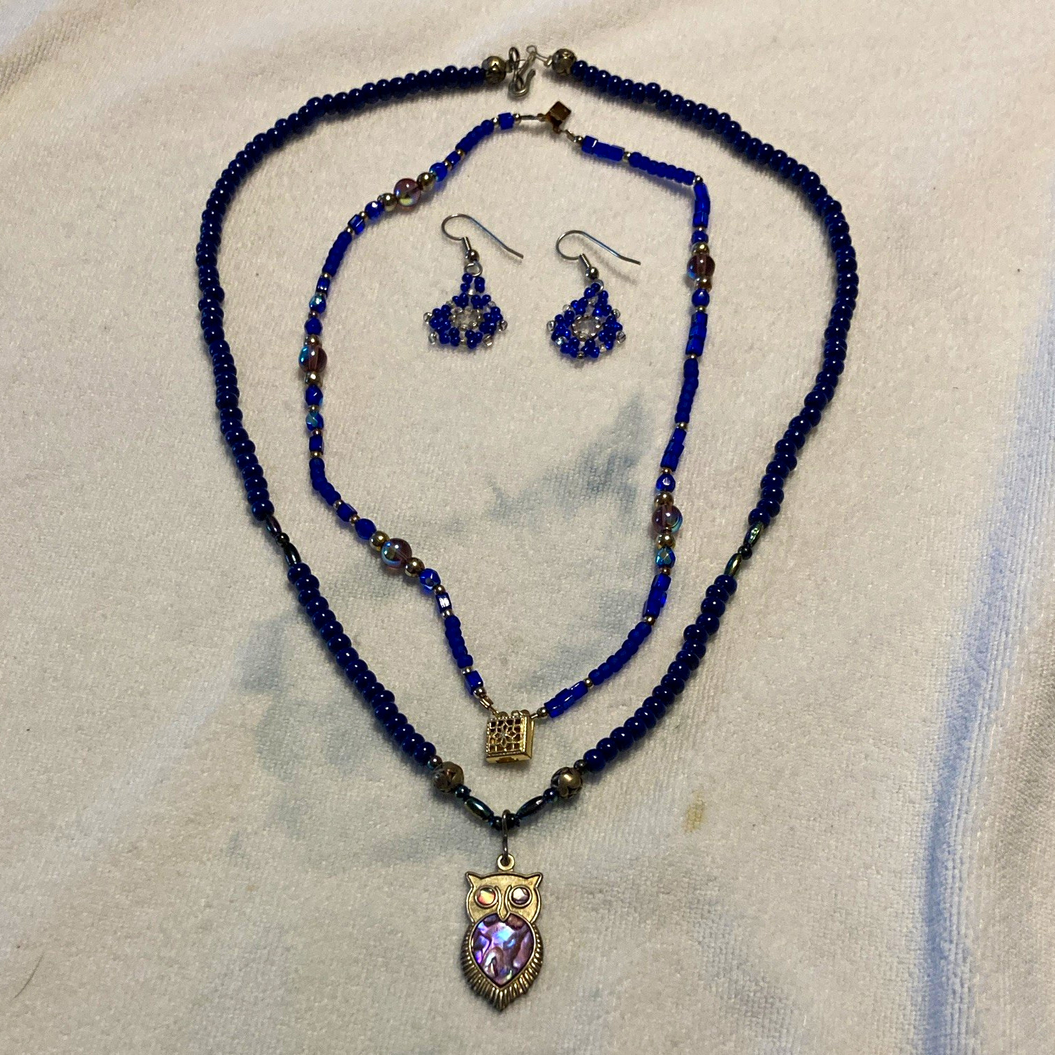 Vintage Necklace and Earring Lot Vintage Necklace and Earring Lot
