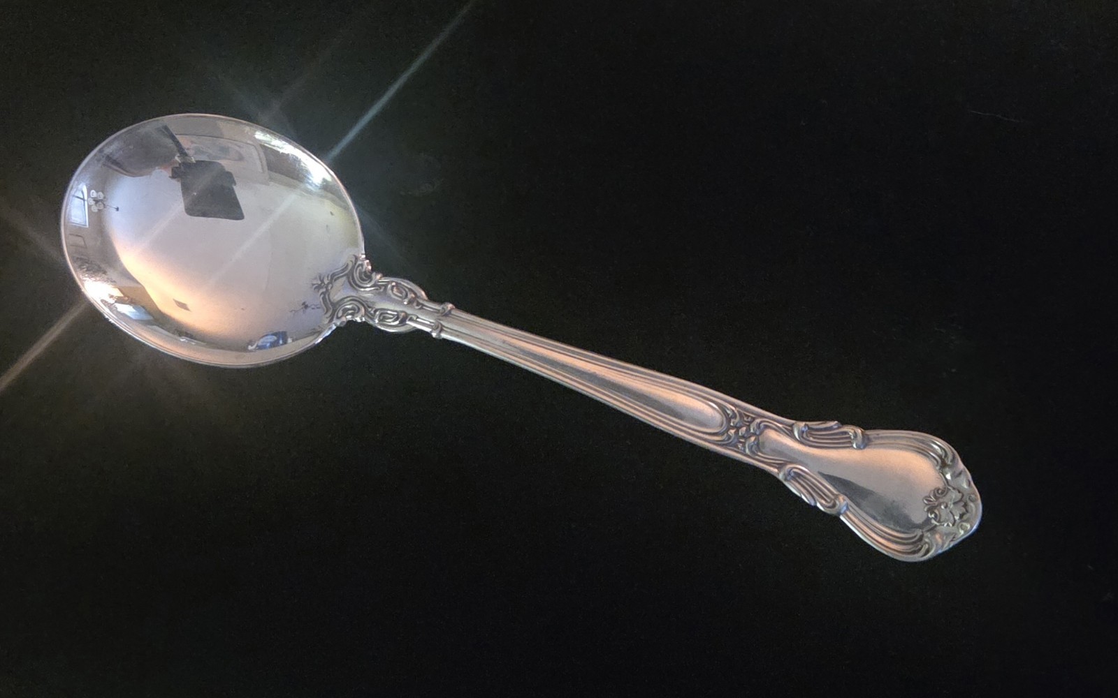Gorham CHANTILLY Cream Soup Spoon Sterling Silver 6-1/4\