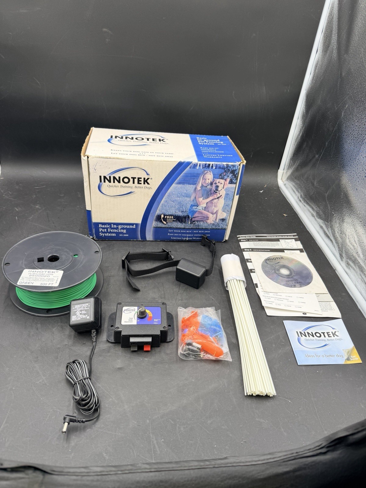 INNOTEK SD-2000 Basic In-Ground Pet Fencing System New Open Box INNOTEK SD-2000 Basic In-Ground Pet Fencing System New Open Box