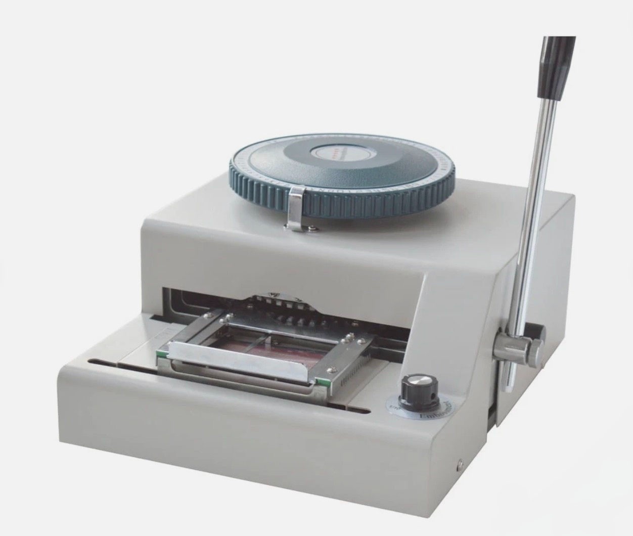 Wonder 72-CHARACTER Manual Embossing Machine for PVC Cards, Tags, IDs, NO METAL